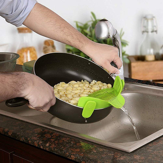 Silicone Clip-On Pot Strainer